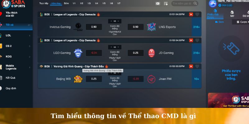 Thể thao CMD